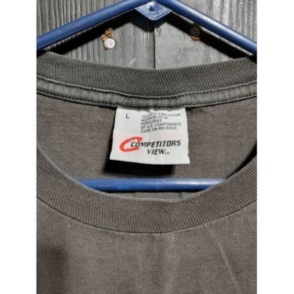 Men's Vintage Competetiors View Dale Earnhardt‎ Man in Black T-Shirt #023 - Picture 4 of 5